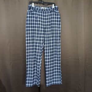 Y2K Hollister Ultra High Rise Plaid Pants 13R 31W Grunge Punk